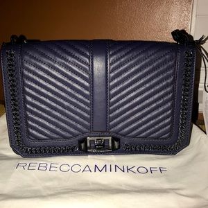 Rebecca Minkoff “Chevron” Love Crossbody